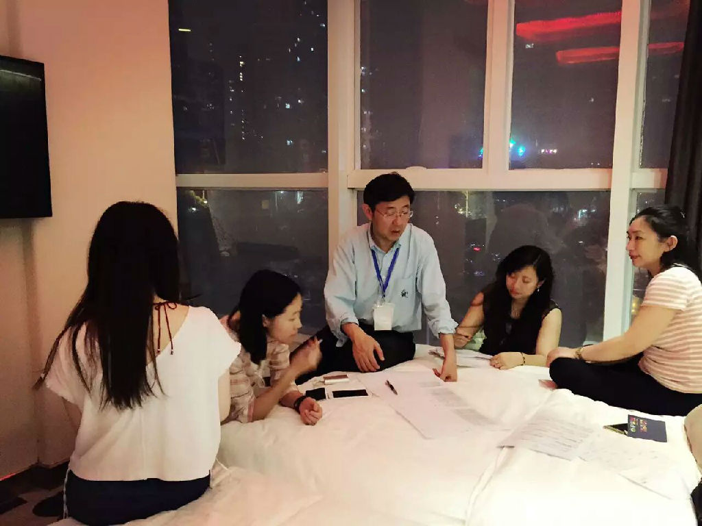 深夜的流程讨论会